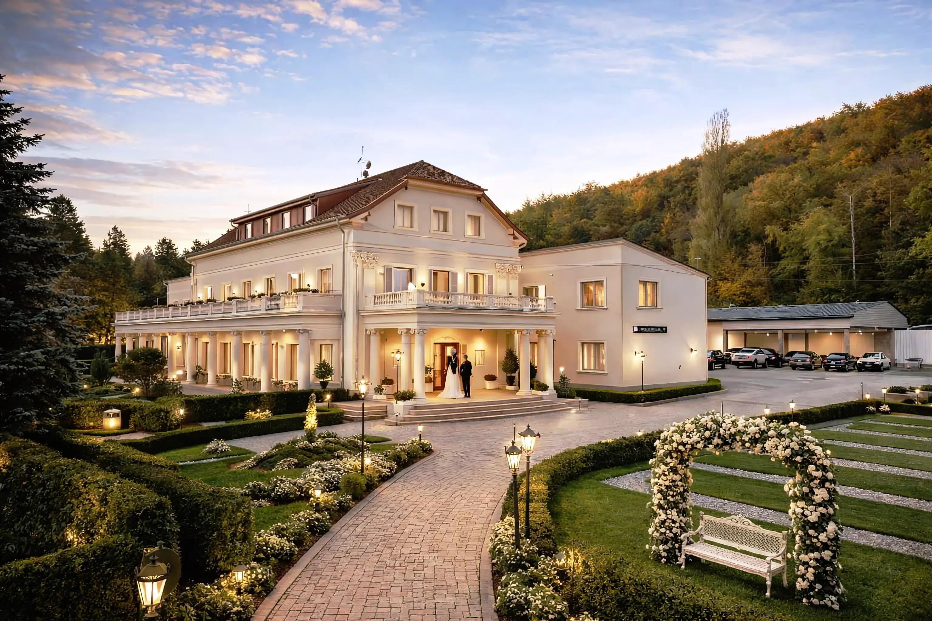 Schloss Ludwig Außenansicht